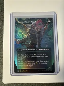 WOTC Lorwyn Eclipsed Brigid, Clachan's Heart (Borderless) (R) (Foil) NM - Image 1