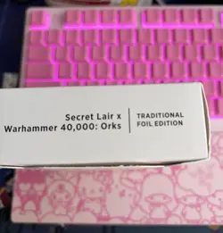 MTG Secret Lair x Warhammer 40,000: Orks Traditional FOIL Edition SEALED NEW - Image 1