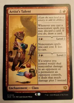 Artist's Talent Bloomburrow Regular Rare NM+ - Image 1