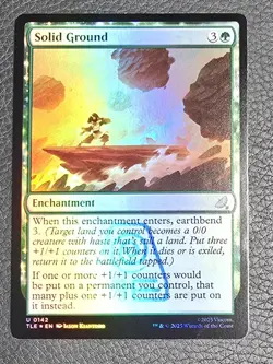 Solid Ground - #142 Foil - Avatar: The Last Airbender Eternal - MTG - Image 1