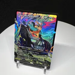 MTG Loot, the Pathfinder Aetherdrift SHOWCASE FOIL M/NM - Image 3