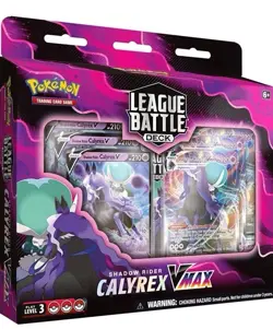 Pokemon TCG Shadow Rider Calyrex Vmax League Battle Deck Box Sealed NIB 820650850424 - Image 1