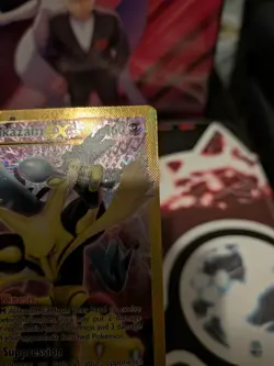 Alakazam EX 125/124 XY Fates Collide 2016 Secret Holo Rare Pokemon - Image 2