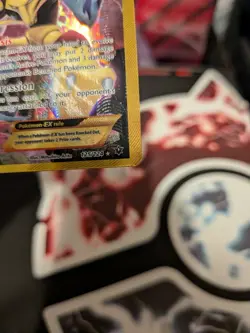Alakazam EX 125/124 XY Fates Collide 2016 Secret Holo Rare Pokemon - Image 3