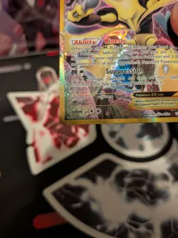 Alakazam EX 125/124 XY Fates Collide 2016 Secret Holo Rare Pokemon - Image 4