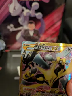 Alakazam EX 125/124 XY Fates Collide 2016 Secret Holo Rare Pokemon - Image 5