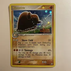 Piloswine 13/209 Reverse Holo Team Rocket Returns STAMPED Pokemon Card LP - Image 1