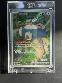 Pokemon Snorlax 051 Sv: Scarlet & Violet 151 ETB Black Star Promo Holo SEALED - Image 1