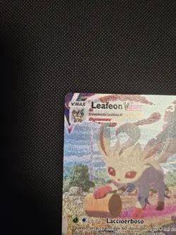 Carta Pokemon Leafeon Vmax 205/203 Evoluzioni Eteree Ita Near Mint - Image 4