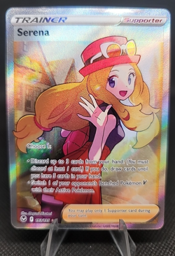 Serena 193/195 Swsh12: Sword & Shield - Silver Tempest Holo Full Art Pokemon - Image 1