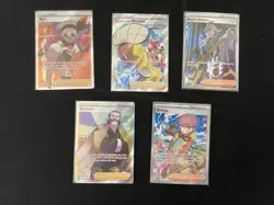 Pokemon TCG Trainer Supporter Full Art Holo Lot 15 - Image 2