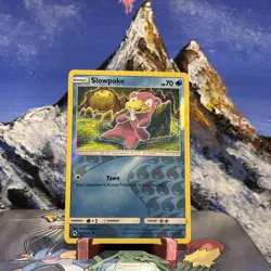 Slowpoke - 54/214 Pokemon SM Lost Thunder - Reverse Holo LP+ Komiya Art - Image 1