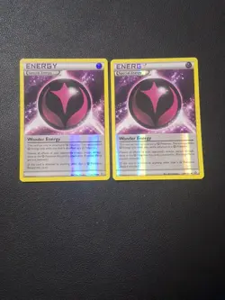 2x Pokemon TCG Wonder Energy - 144/160 Primal Clash Reverse Holo Lightly Played - Image 1