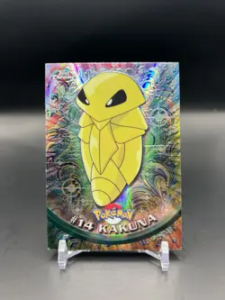 Topps Chrome 2000 Pokemon - Spectra Chrome #14 Kakuna - Image 1