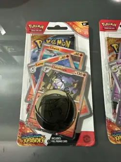 Pokemon TCG: Surging Sparks Checklane Blister Set, Alakazam & Chandelure - Image 2