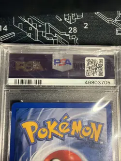 2001 Pokemon Neo Discovery #14 Unown A Holo PSA 8 NM-MT - Image 4