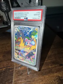 2025 POKEMON JTG EN-JOURNEY TOGETHER ILLUSTRATION RARE IONO'S KILOWATTREL PSA 10 - Image 4