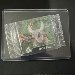 1999 Artbox Pokemon Action Flipz Series One | 63 Pinsir #127 Linacular SEALED - Image 1
