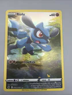 Pokemon Sword & Shield Crown Zenith Riolu GG26/GG70 Galarian Gallery - Image 1