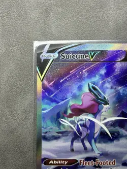 Suicune V Crown Zenith Galarian Gallery Holo Ultra Rare Card GG38/GG70 - Image 3