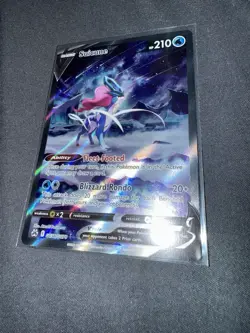 Suicune v Crown Zenith Galarian Gallery Holo Ultra Rare Card GG38 GG70 - Image 1