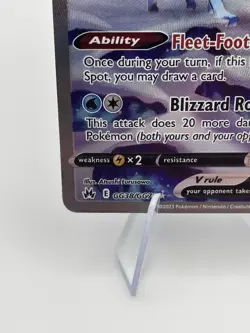 Pokemon Card - Suicune V GG38/GG70 Ultra Rare Holo Crown Zenith Galarian Gallery - Image 4