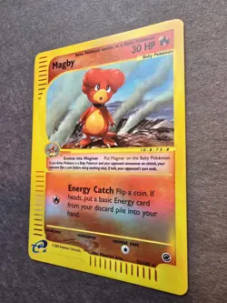 Pokemon TCG Magby Expedition Reverse Holo 52/165 NM/Mint - Image 3