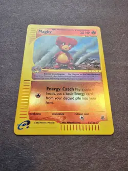 Pokemon TCG Magby Expedition Reverse Holo 52/165 NM/Mint - Image 4