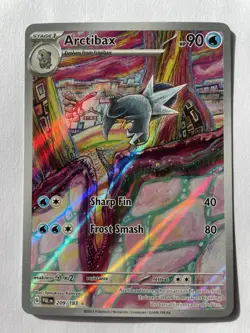 Arctibax 209/193 Sv02: Paldea Evolved Pokemon TCG Illustration Rare NM CLEAN - Image 1