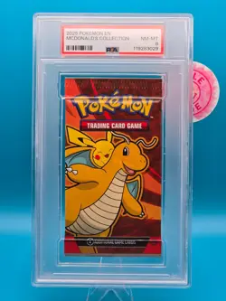 PSA 8 - 2025 POKEMON INT'L MCDONALD'S COLLECTION PACK PAPER - Image 1
