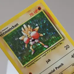 Pokemon TCG - Hitmonchan 7/102 Base Set Holo Rare WOTC 1999 - MP - Image 1