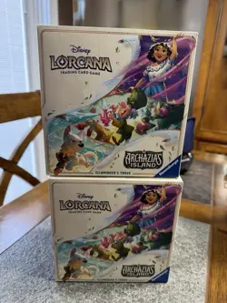 Archazia's Island Illumineer's Trove Disney Lorcana - New & Sealed Epcot 2 Boxes - Image 1