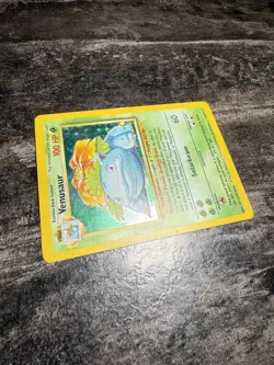Pokemon TCG - Venusaur Holo Rare - Base Set 15/102 - HP - Image 4