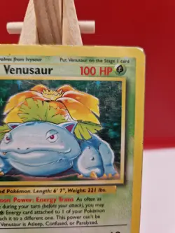 Pokemon TCG - Venusaur 15/102 HP+ - Base Set Unlimited Holo Rare - Image 3