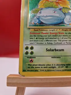 Pokemon TCG - Venusaur 15/102 HP+ - Base Set Unlimited Holo Rare - Image 4