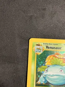 Venusaur 15/102 - Holo Rare WoTC 1999 Base Set Unlimited Pokemon TCG - MP-HP - Image 3