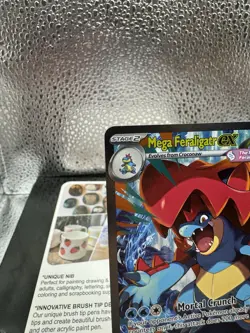 Pokemon TCG Ascended Heroes Mega Feraligatr Ex Sir 274/217 Near Mint - Image 2