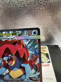 Pokemon TCG Ascended Heroes Mega Feraligatr Ex Sir 274/217 Near Mint - Image 3