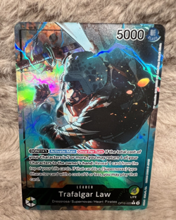 Trafalgar Law Leader Parallel OP10-022 One Piece OP10 Royal Blood Alt English - Image 1