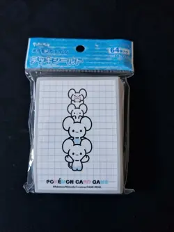 Maushold Patchwork Card Sleeves (64) Pokemon Center Japan New/Sealed - Image 1