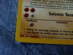 Pokemon Machamp 8/102 1st Edition Base set Holo card CGC TCG - Image 5
