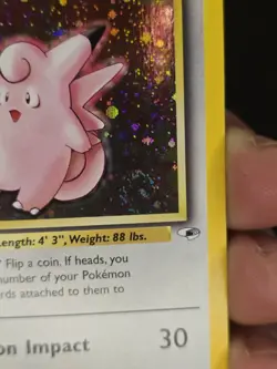 Rockets Hitmonchan Holo Rare Card 11/132 Gym Heroes Erikas's Clefable 3 SWIRLS!! - Image 4