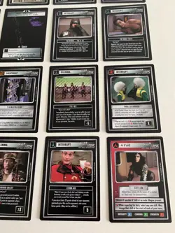 STAR TREK, 40 CCG CARD COMPLETE Q COMMON SET - FROM 1996. - Image 5