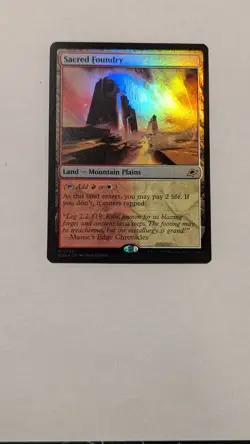 FOIL Sacred Foundry - Edge of Eternities - EOE MTG - Image 1