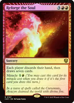 MTG FOIL Reforge the Soul - Innistrad Remastered #167 - Image 1