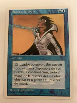 MTG NM Drenaje de Poder Spanish Drain Power Free Shipping In US With Tracking - Image 1
