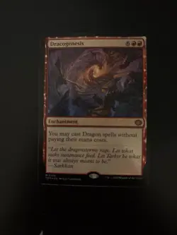 Dracogenesis Foil Tarkir: Dragonstorm MTG - Image 1