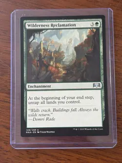 Wilderness Reclamation - Ravnica Allegiance Regular - Magic The Gathering - Image 1