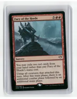 Fury of the Horde - Duel Decks: Speed vs. Cunning (DDN) - Image 1