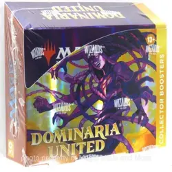 COLLECTOR Booster Box ~ DOMINARIA UNITED MtG 12 pack sealed Magic WotC - Image 1